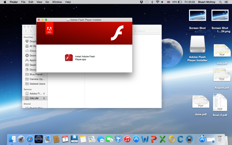 install flash player mac os
